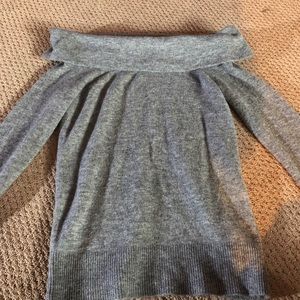 Off shoulder sweater